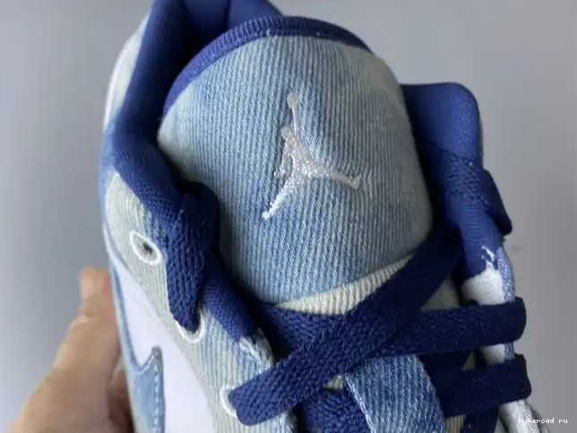 1 Jordan Low Air Denim Washed CZ8455-100 0513